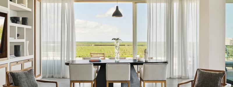 Presidential Suite at SHA Mexico - terrace view